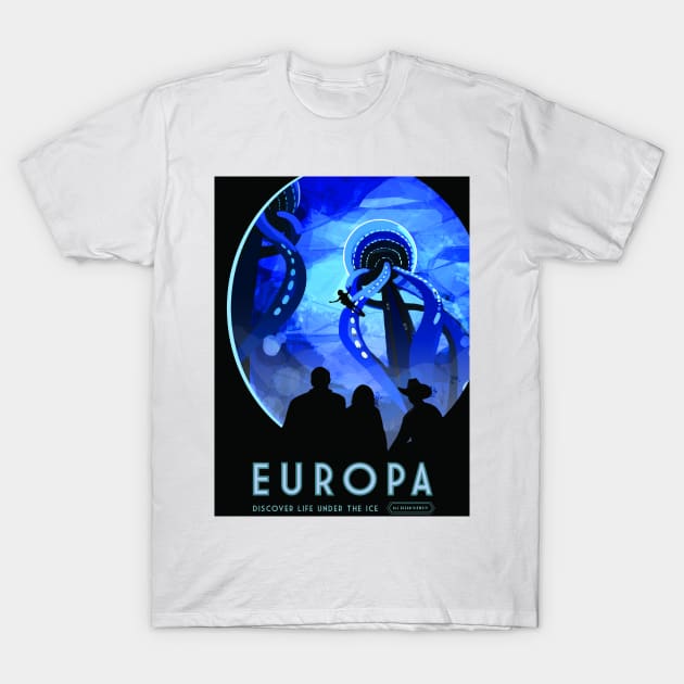 EUROPA // JPL T-Shirt by KazVanilla